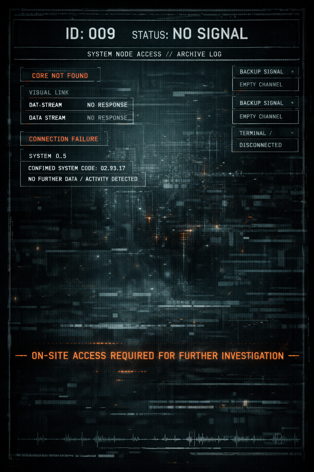 SYSTEM NODE ACCESS ID 009
